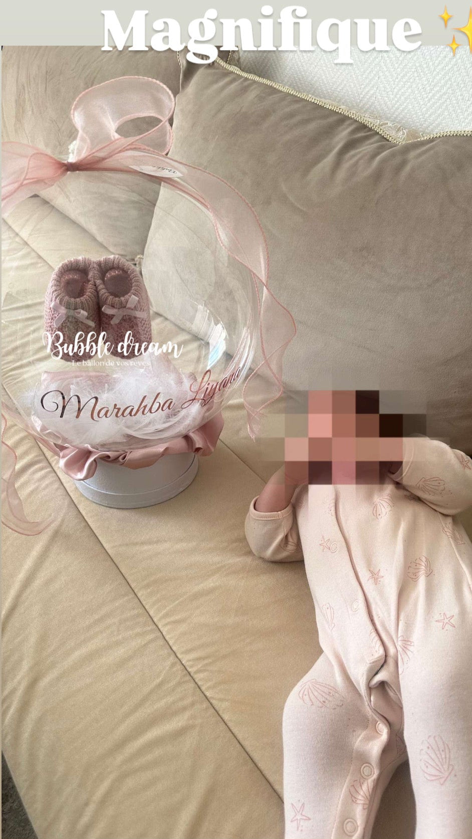 Bubble Baby Feet