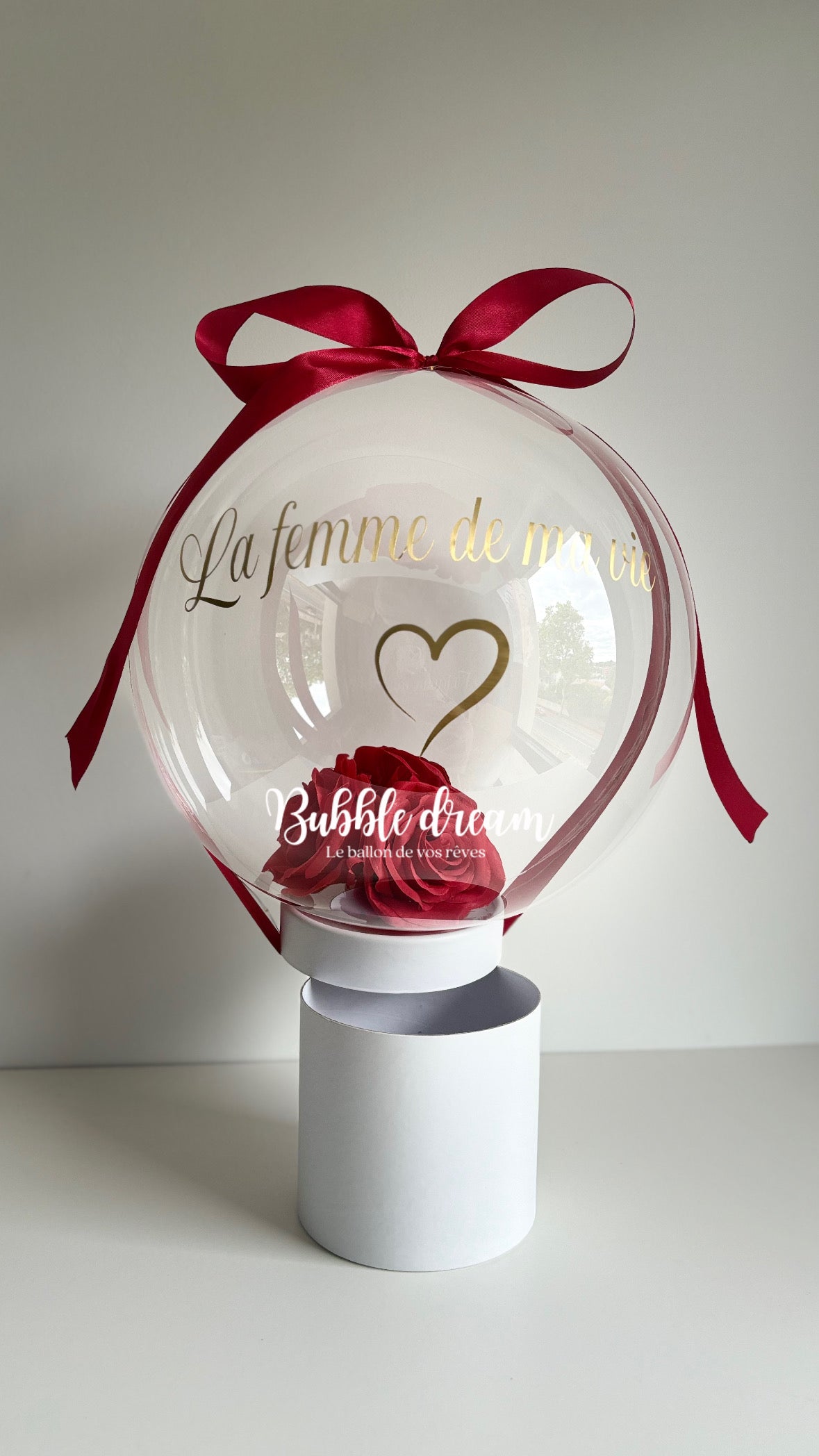 Bubble Blossom Red passion