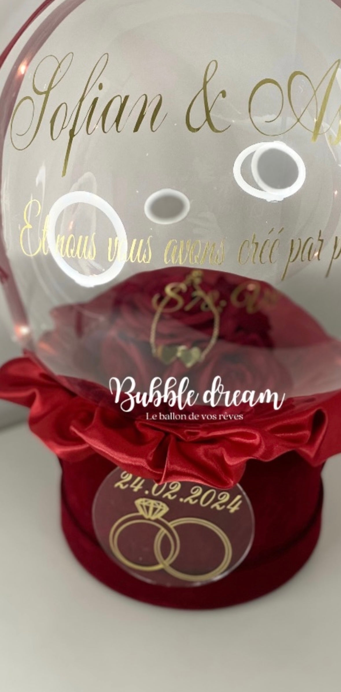 Plaque ronde plexi