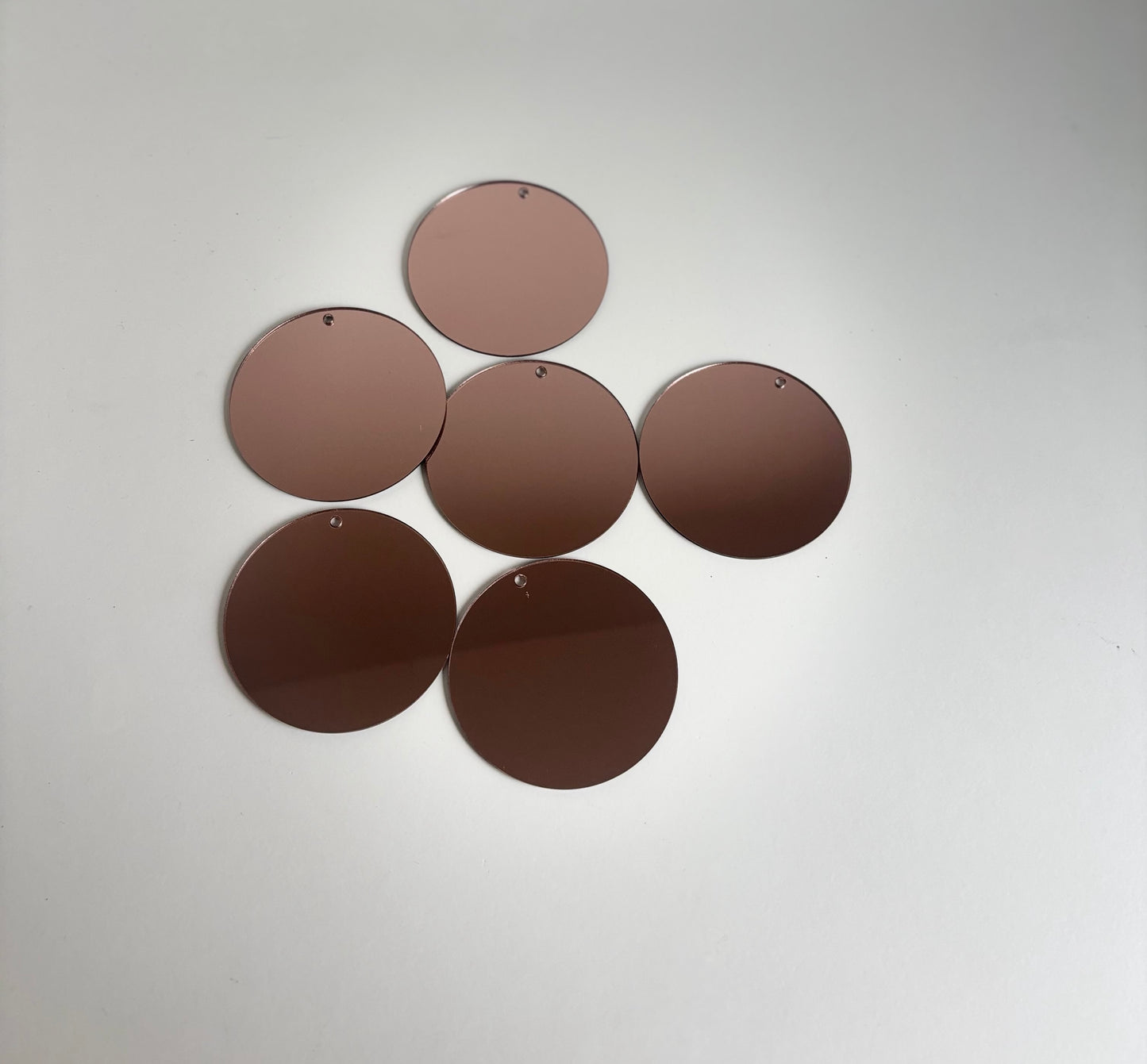 Plaque ronde plexi