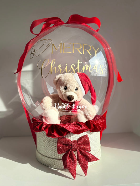 Bubble Teddy Christmas
